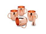 Echtwerk , Kupferfarben , Metall , 500 ml , 10x13.5x10 cm , Kochen & Essen, Gläser, Cocktailgläser