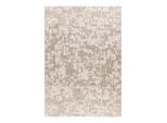 Obsession , Taupe , Textil , Abstraktes , rechteckig , 120x170 cm , für Fußbodenheizung geeignet ,