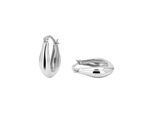 Paar Creolen TOM TAILOR, silberfarben, Ohrringe, Damen, Silber 925 (Sterlingsilber)