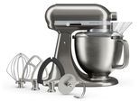 KITCHENAID Küchenmaschine "Artisan Plus 5KSM50PKV", medaillon, silber, B:24cm H:36cm T:37cm, Küchenmaschinen, Küchenmaschine