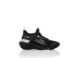 Sneaker PLEIN SPORT "Läufer Sneaker", Damen, Gr. 38, Normalschaft, schwarz (0291, schwarz, nickel), Schuhe Sneaker