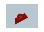 Bertrams Polyline LAS Universaldachpfanne 41PF80R DN 80/125, rot, 15-45°, Kunststoff