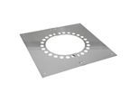 Bertrams Dw Blendblech 22BL30VA130H für Dachschräge, mit Hinterlüftung, 0-30°, Ø 130 mm