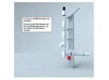 Bertrams Polyline LAS Komplettpaket Außenwandmontage 41KPAW60-9M DN 60/100, Höhe 9 m, weiß
