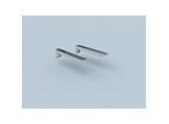 Bertrams Polyline LAS Wandkonsole 42K350 Wandabstand bis 350 mm, für DN 80/125, Edelstahl
