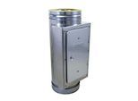 Bertrams Reinigungselement 22RE-FU100 Ø 100 mm, Tür 120 x 180 mm, Höhe 500mm, mit KLB