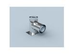 Bertrams Polyline LAS T-Stück 42TSK87-A60 87°, außen, Edelstahl, DN 60/100