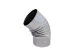 Bertrams Alu Bogen 14BG45-100 45°, Ø 100 x 0,7 mm, gerippt