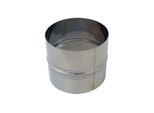 Bertrams Vle Adapter 17AE120 Ø 120 x 0,6 mm, eng/eng, Edelstahl 1.403