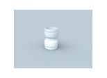 Bertrams Polyline EW Anschlussstück 40AFF60 DN 60, Flexrohr auf Flexrohr