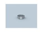 Bertrams Polyline LAS Klemmband 42KLB60 DN 60, statisch, Edelstahl