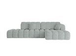 ECKSOFA mit Schlaffunktion Ottomane RECHTS OLEA-L2 321x164x75 Grün Tissu