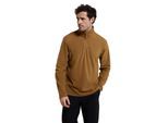 Mountain Warehouse Heren Camber II Half Zip Fleece Top (Mosterd)