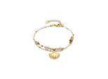 Luxenter-Armband mit glänzendem Zirkonia in 18k Gold - Virat
