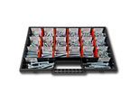 Sechskantschrauben Sortiment M4-M5-M6 // 8mm-50mm 350 tlg. Schraubenbox DIN 933 Vollgewindeschrauben Maschinenschrauben Sechskantschrauben