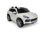 INJUSA Porsche Cayenne 12V Elektroauto für Kinder ab 3 Jahren – Elegantes SUV-Spielzeugauto mit Fernbedienung, Licht & Sound