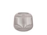 Blomus Laterne Lito, Taupe, Metall, oval, 17 cm, Dekoration, Windlichter & Laternen, Laternen