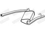 WALKER Mittelschalldämpfer 23054 für Audi