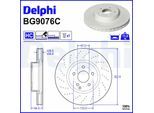 DELPHI Bremsscheibe bg9076c Gelocht 322mm 32mm für Mercedes