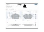 DELPHI Bremsbelagsatz, Scheibenfeststellbremse lp3674 für Ford VW CUPRA