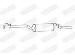 WALKER Endschalldämpfer 24500 für Mercedes