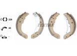 TEXTAR Bremsbackensatz 91067200 für Peugeot