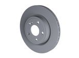 TOPRAN Bremsscheibe 409553 Hinterachse belüftet 295mm 22mm für SMART