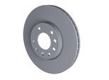 TOPRAN Bremsscheibe COATED 206511 Vorderachse belüftet 285mm 25mm für Opel LANCIA Vaughall