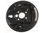 TRISCAN Spritzblech, Bremsscheibe 812529264 Hinterachse links für VW