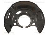 TRISCAN Spritzblech, Bremsscheibe 812513101 Vorderachse links für TOYOTA