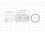 WALKER Innenraumgebläse wbl01478 für NISSAN INFINITI