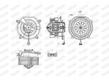 WALKER Innenraumgebläse wbl01432 für LAND ROVER
