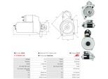 AS-PL Starter s0163 für Fiat Peugeot