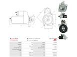 AS-PL Starter s0148 für Fiat DAF