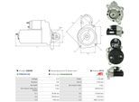 AS-PL Starter s3005pr für Peugeot Ford DAF Fiat MITSUBISHI