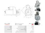 AS-PL Starter s3118s für HYUNDAI MITSUBISHI