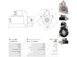 AS-PL Starter s0403 für VW