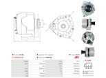AS-PL Generator a0730s für DAF VW