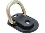 Wandanker ABUS "WBA 75 GRANIT B/SB", schwarz, BefestigungenB:13,4cm L:24cm, Edelstahl, B:13,4cm L:24cm