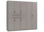Kleiderschrank Lumio Grau/sahara Grau, Sahara