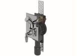 DALLMER Wandeinbau-Waschgeräte-Siphon 406 senkrecht, DN 40/ DN 50, 130648 130648