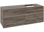 Villeroy & Boch Waschtischunterschrank Collaro C133B0 1400x548x500mm mit Beleuchtung Stone Oak C133B0RK