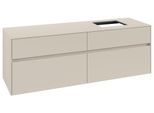 Villeroy & Boch Waschtischunterschrank Collaro C136B0 1600x548x500mm m. Bel. 4 Ausz. Waschtisch re C C136B0VN