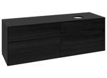 Villeroy & Boch Waschtischunterschrank Collaro C05100 1600x548x500mm 4 Ausz. Waschtisch re Black Oak C05100AB