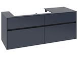 Villeroy & Boch Waschtischunterschrank Collaro C089B0 1400x548x500mm m. Bel. 4 Ausz. Waschtisch li M C089B0VQ