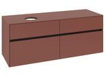 Villeroy & Boch Waschtischunterschrank Collaro C046B0 1400x548x500mm m. Bel. 4 Ausz. Waschtisch li W C046B0AH