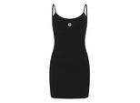 Cotton Rib Short Tank Dress Crystal Hexagon