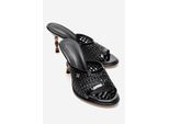 Selvian Geflochtene Stiletto-Sandale