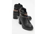 Boliva Schnalle Kette Blockabsatz Stiefel (Damen)