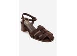 Devora Leder Blockabsatz Sandale